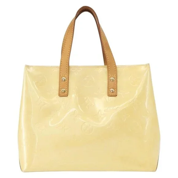 LOUIS VUITTON Monogram Vernis Reade PM Hand Bag Perle M91336 LV Auth ep12257 - Picture 14 of 16